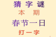 节日谜语及答案大全,传统节日谜语大全解析